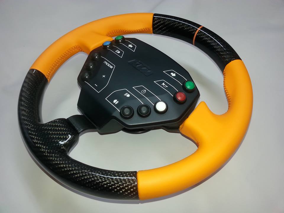 Volant KTM carbon úprava